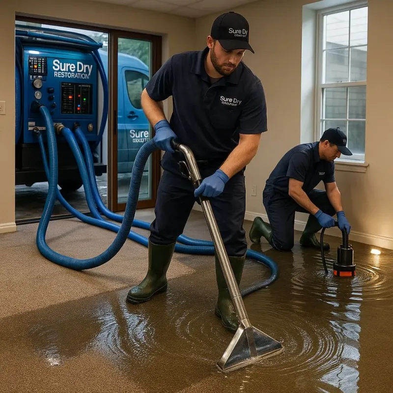 Water Extraction and Removal process in Pearl River County, MS
